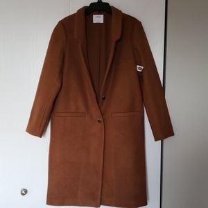 Oversized Soft-Brushed Coat for Women